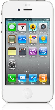 Смартфон APPLE iPhone 4 8GB White - Асино