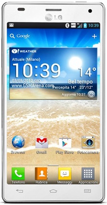 Смартфон LG Optimus 4X HD P880 White - Асино